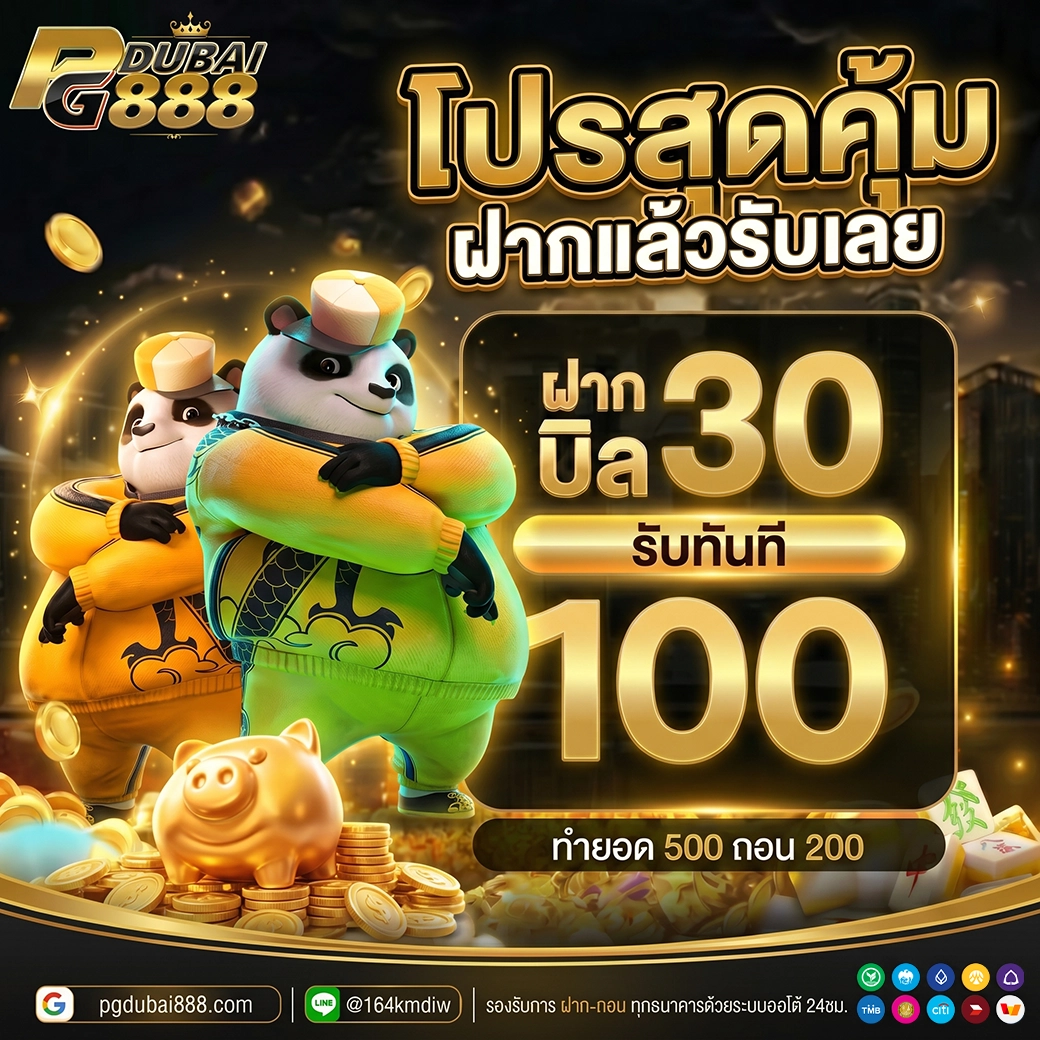 ฝาก 30 รับ 100